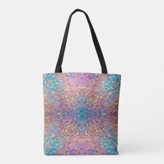 Tote Bag Parties scintillant Opal Holographie Collection mo (Dos)