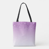 Tote Bag Parties scintillant personnalisée de séchage pourp (Dos)