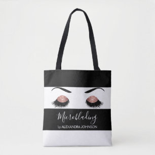 Tote Bag Parties scintillantes scintillantes Microblading