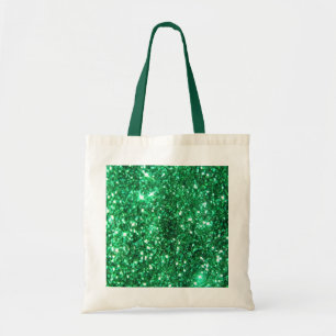 Tote Bag Parties scintillantes vertes étincelantes