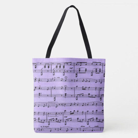 Tote Bag Partition violette (Devant)