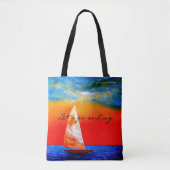 Tote Bag Partons naviguer Fourre-tout - des marchandises de (Devant)