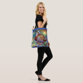 Tote Bag Partridge de Noël 4 (Sur le modèle)