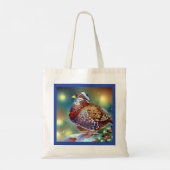 Tote Bag Partridge de Noël 4 (Dos)