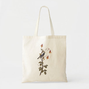Tote Bag Paruline bleue à gorge noire Audubon Oiseau Amoure