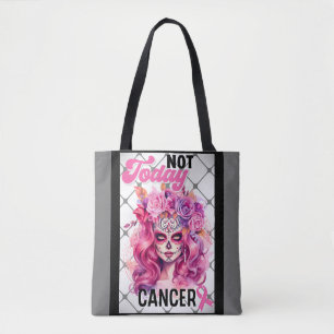 Tote Bag Pas aujourd'hui _ Sensibilisation au cancer du sei