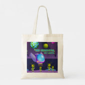 Tote Bag Pas de gravité pas de limites (Dos)