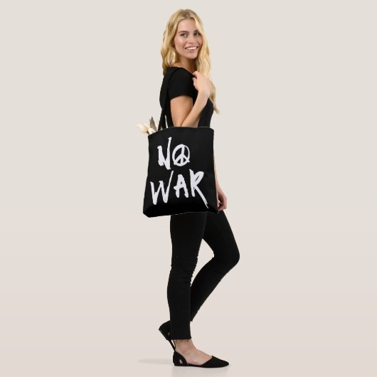 Tote Bag Pas de guerre (Sur le modèle)