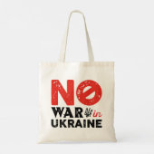 Tote Bag Pas De Guerre En Ukraine (Dos)