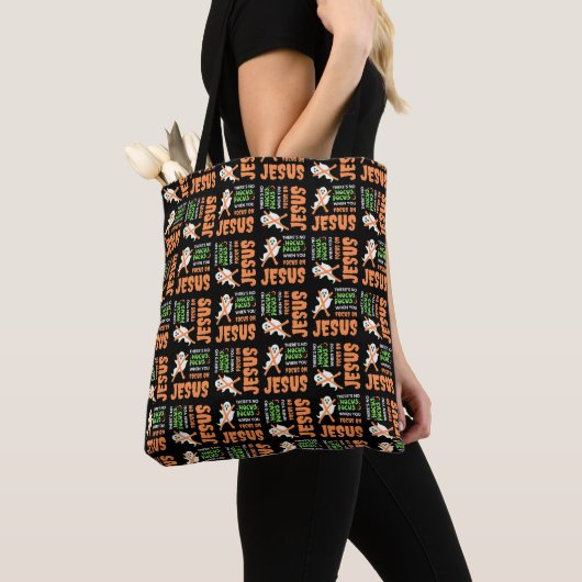 Tote Bag PAS DE HOCUS POCUS Christian Halloween (De près)