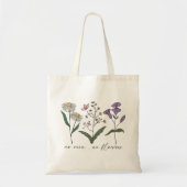 Tote Bag Pas de pluie Pas de fleurs (Devant)