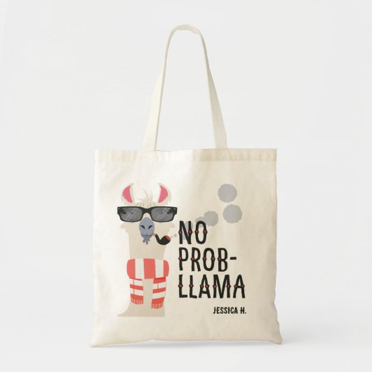 Tote Bag Pas de Prob-Llama (Devant)