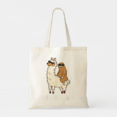 Tote Bag Pas de Prob-llama mignonne Pas de Prob Llama Llama (Dos)