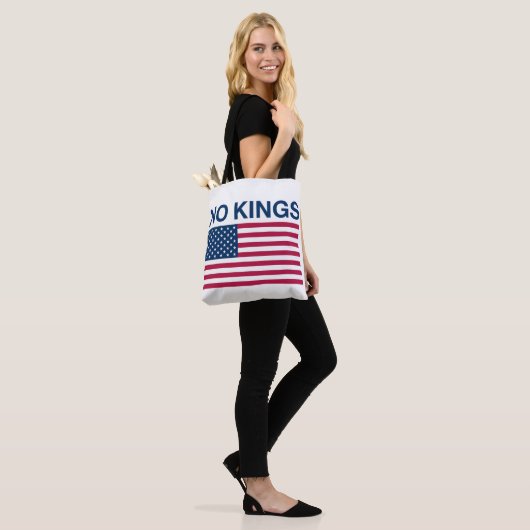 TOTE BAG PAS DE ROIS ! (Sur le modèle)