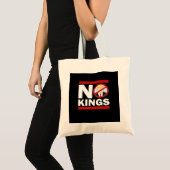 Tote Bag Pas de rois Anti Classique Minimal Propre (Devant (produit))