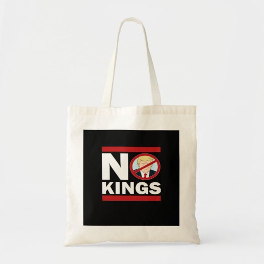 Tote Bag Pas de rois Anti Classique Minimal Propre (Devant)