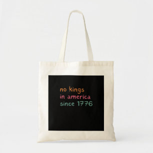 Tote Bag Pas de rois en Amérique depuis 1776 Liberté Anti-C