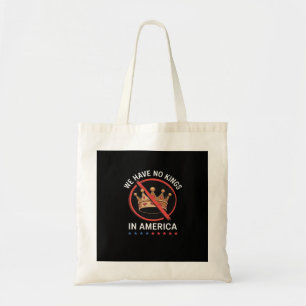 Tote Bag Pas de rois en Amérique Retro Classique
