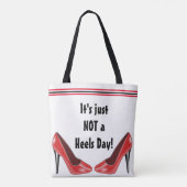 Tote Bag Pas de talons aujourd'hui (Dos)