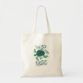 Tote Bag Pas de tortue en plastique (Devant)