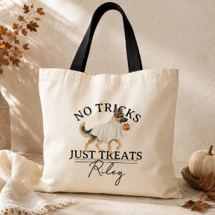 Tote Bag Pas de Tours Juste un Traitement Drôle de Chien Fa