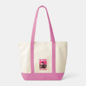 Tote Bag Pas de travail, juste la plage (Dos)