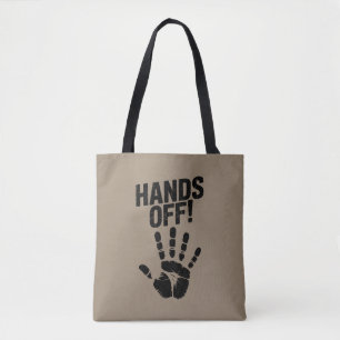 Tote Bag Pas les mains sur mon pays mon corps Medicare Poli