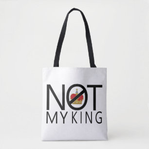 Tote Bag Pas mon roi