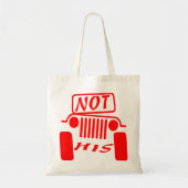Tote Bag Pas ses 4x4 #USAPatriotGraphics © (Devant)