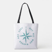 Tote Bag Pas tous ce que Wander sont perdu (Dos)