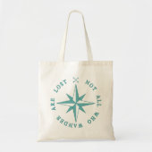 Tote Bag Pas tous ce que Wander sont perdu (Devant)