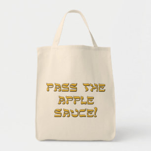 Tote Bag Passez la compote de pommes