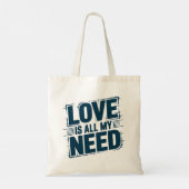 Tote Bag Passion vintage (Dos)