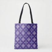 Tote Bag Passion violette la première (Devant)
