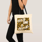 Tote Bag Pasta Time is Anytime Motif Double Side Design (Devant (produit))