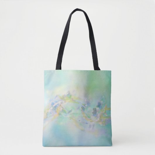 Tote Bag Pastel Abstrait Floral (Devant)