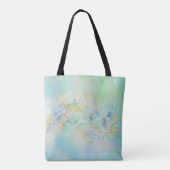 Tote Bag Pastel Abstrait Floral (Dos)