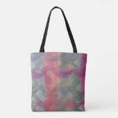 Tote Bag Pastel Art Abstrait (Dos)