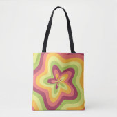 Tote Bag Pastel Bloom Swirl (Devant)