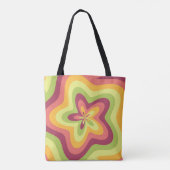 Tote Bag Pastel Bloom Swirl (Dos)