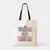 Tote Bag Pastel Bright Décoré Trou ou traitement (Dos)