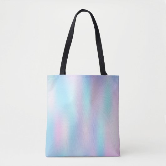 Tote Bag Pastel Colours Abstrait Arrière - plan d'iridescen (Devant)