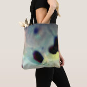 Tote Bag Pastel en marbre abstrait coloré (De près)