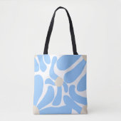 Tote Bag Pastel flower theme (Devant)