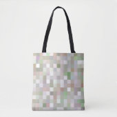 Tote Bag Pastel Multicolore Motif (Devant)
