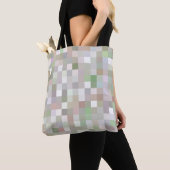 Tote Bag Pastel Multicolore Motif (De près)