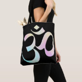 Tote Bag Pastel Om (De près)