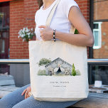 Tote Bag Pastel Rustic Dusky Barnyard Farm Mariage à thème<br><div class="desc">Pour toute autre personnalisation ou tout autre élément correspondant,  n'hésitez pas à me contacter à l'adresse yellowfebstudio@gmail.com</div>