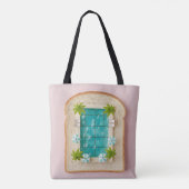 Tote Bag Pastel Vaporwave Pool Toast (Dos)
