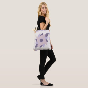 Tote Bag Pastel violet Carrelage décoratif coloré